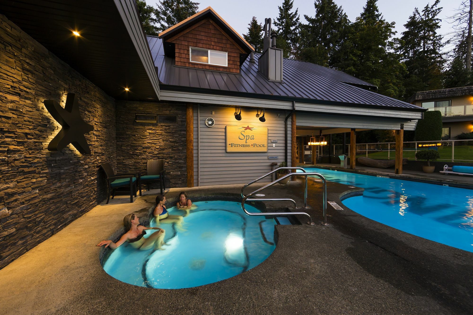 Kingfisher Pacific Resort & Spa Courtenay Esterno foto